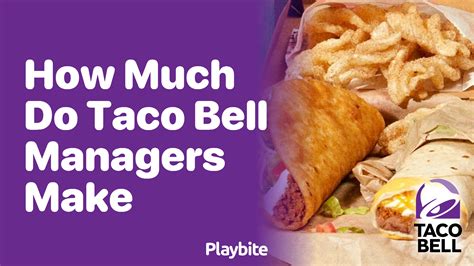 how much do managers at taco bell make